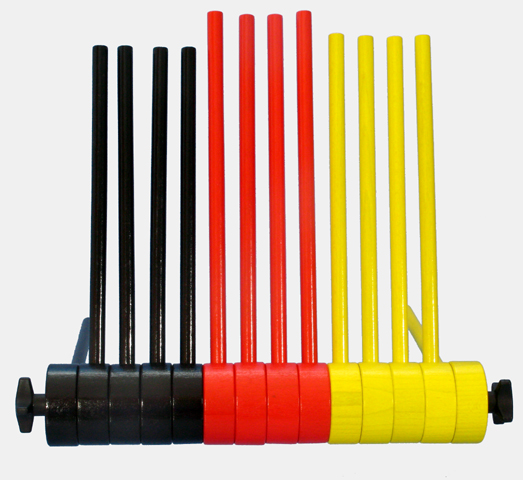 Buchablage schwarz-rot-gold