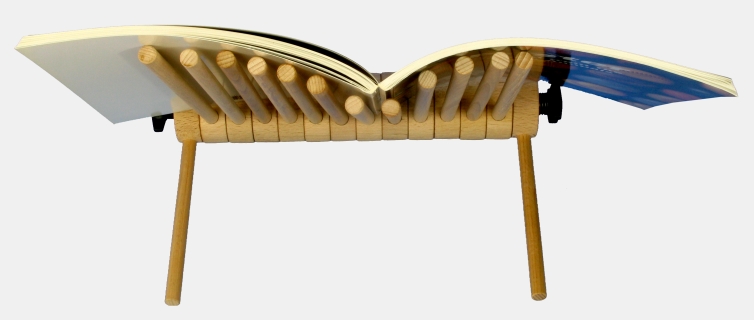 Buchablage/Buchst�nder angepasst ans Buch