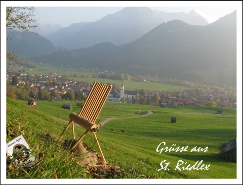 Buchablage/Buchst�nder am Berg