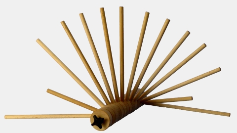 Buchablage/Buchst�nder als Helix