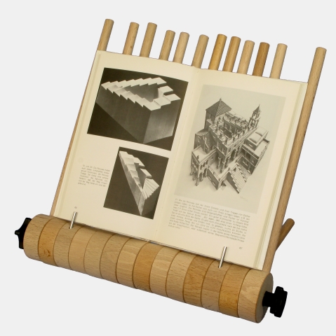 Buchablage/Buchst�nder mit mittlerem Buch