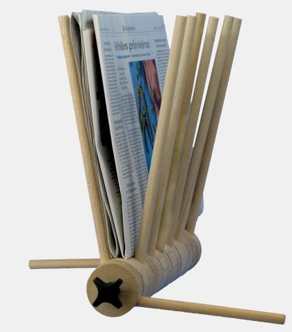 Buchablage/Buchst�nder f�r Zeitungen